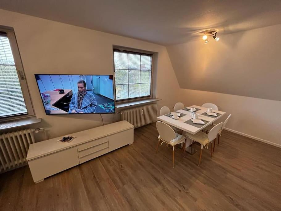 Schoene Wohnung An Der Nordsee In Mildstedt Extérieur photo